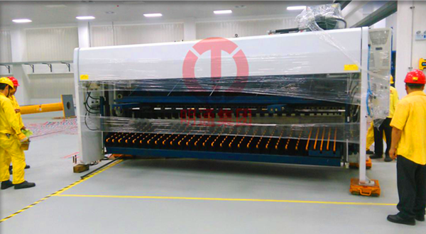 大型數控折彎機吊裝卸車移位服務圖1