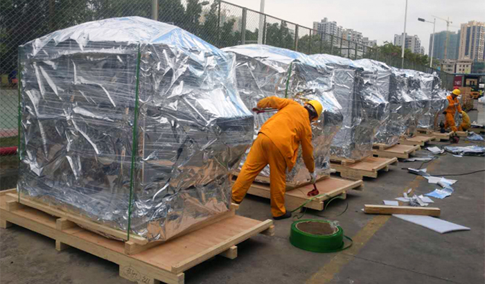 三星SMT設備包裝裝柜整廠搬遷服務 三星SMT設備包裝裝柜整廠搬遷服務