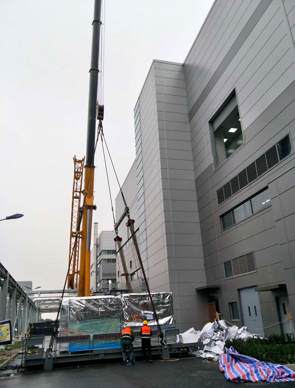 半導體設備吊裝服務圖